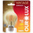 Lampada Vintage Led Bulbo A60 4w Bivolt 2400k Ourolux