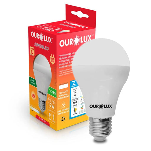 Lâmpada Ourolux LED 12W 6500K Bivolt