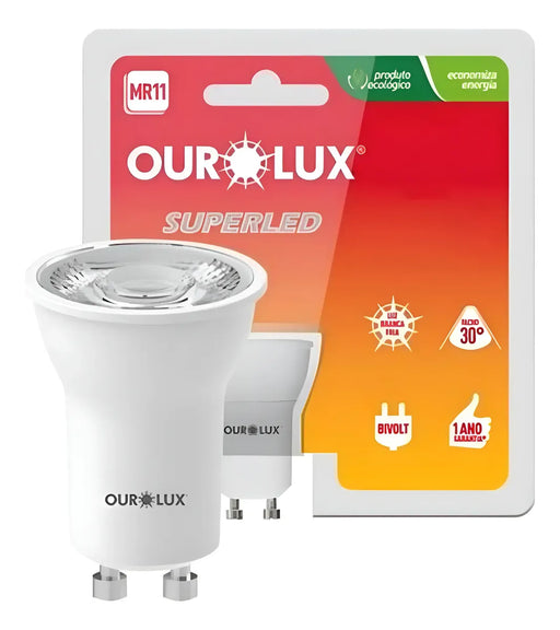 Lâmpada Led Mini Dicróica Mr11 4w Gu10 2700K