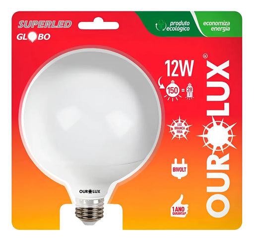 Lampada Globo De Led G120 12W Ballon 6500K