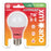 Lâmpada LED Vermelha 7W Ourolux Superled A60 Soquete E27