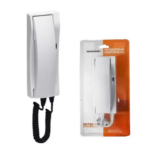 Interfone Universal extensor de porteiro eletrônico PT-275 Branco - Protection