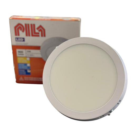 Painel de Led Pila Sobrepor Redondo 12W 6500K Bivolt