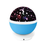 Abajur Giratório Projetor de Estrelas RBG Azul 4,5W
