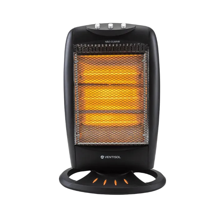 Aquecedor Halógeno Ventisol AH 127v Preto