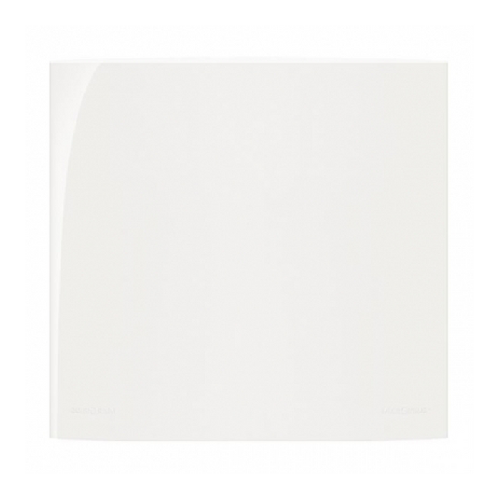 Placa 4x4 Cega Branco Sleek Margirius